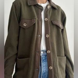 NWT BlankNYC Fleece Shacket
